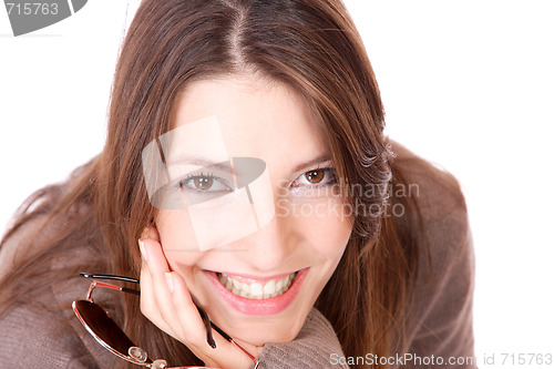 Image of Beautiful Smiling Woman