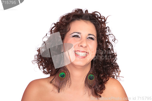 Image of Beautiful Smiling Woman