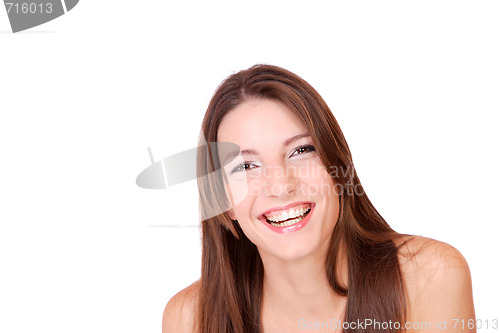 Image of Beautiful Smiling Woman