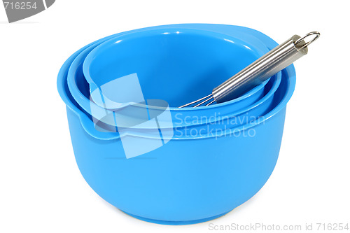 Image of Blue bowls