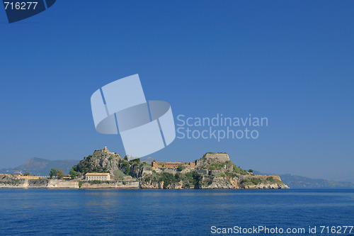 Image of Old fortress in Corfu, Greece