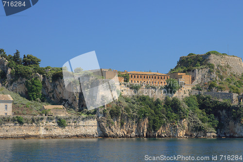 Image of Old fortress in Corfu, Greece