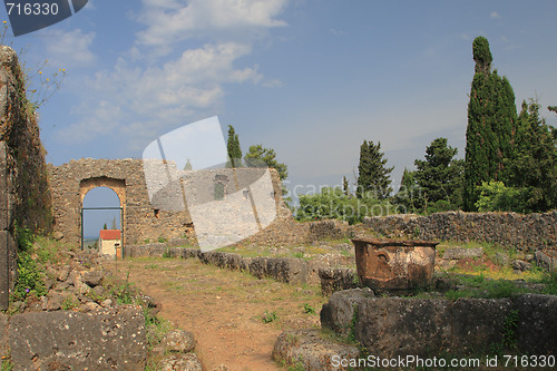 Image of Necromandion Oracle of the dead in Epirus Greece