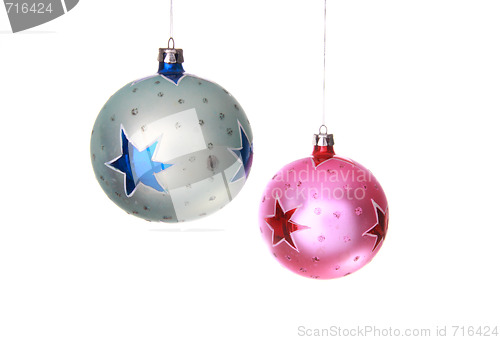 Image of vintage christmas balls