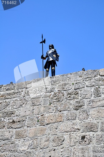 Image of Knight armor, Rhodes.