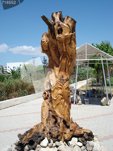 Image of Wooden sculpture