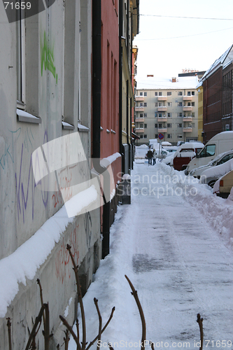 Image of Pavement in Winter