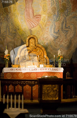 Image of Altar in a church