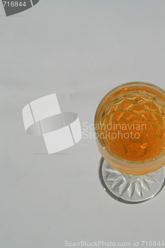 Image of Crystal Glass with a Drink