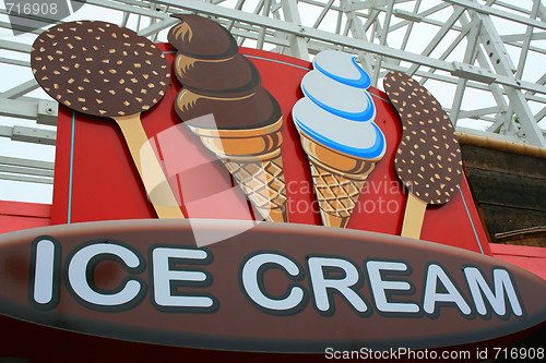 Image of Ice Cream Sign