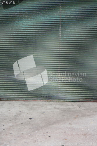 Image of Metal Roll Up Door