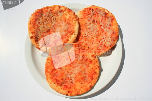 Image of Mini Cheese Pizzas 