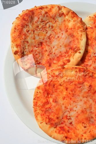 Image of Mini Cheese Pizzas 