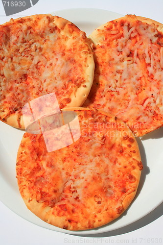 Image of Mini Cheese Pizzas 