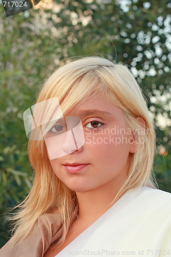 Image of Blonde girl