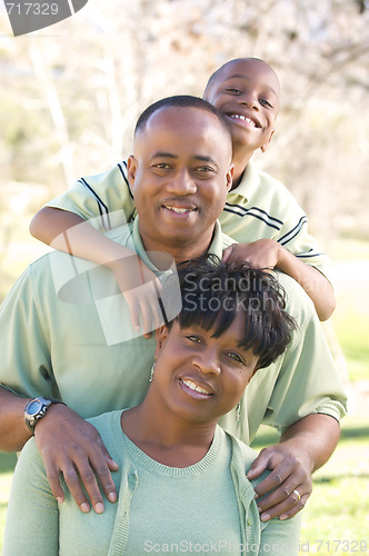 Image of Man, Woman and Child