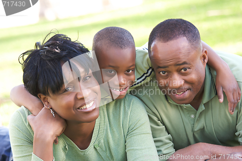 Image of Man, Woman and Child