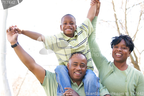 Image of Man, Woman and Child