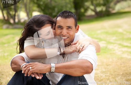 Image of Happy Couple in the Park