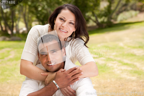 Image of Happy Couple in the Park