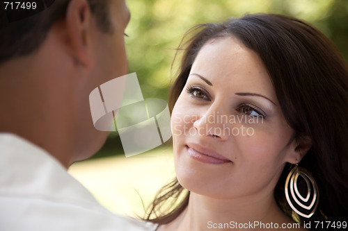 Image of Happy Couple in the Park