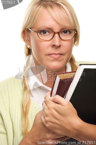 Image of Attractive Student Carrying Her Books