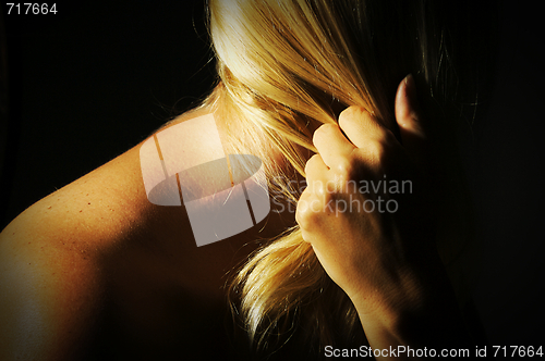 Image of Abstract Blonde