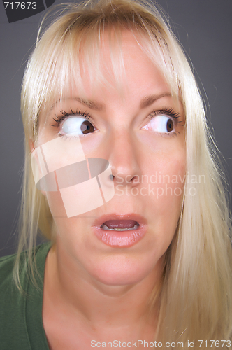 Image of Shocked Blond Woman