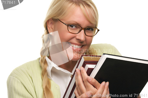 Image of Attractive Student Carrying Her Books