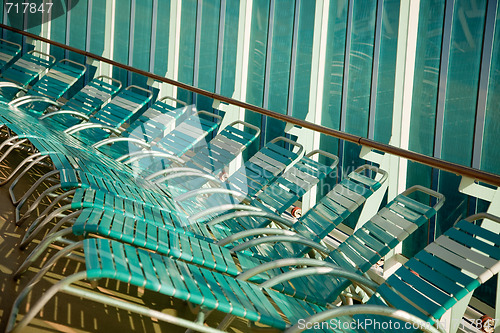 Image of Cruise Ship Lounge Chairs Abstract