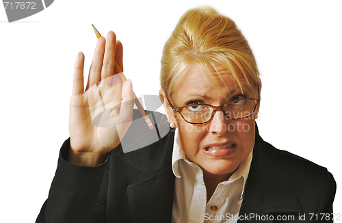 Image of Female Student Reluctant to Raise Her Hand