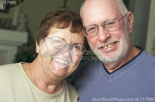 Image of Happy Senior Adult Couple