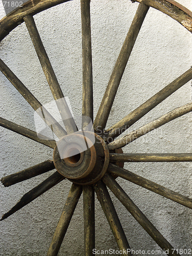 Image of Wood wheel