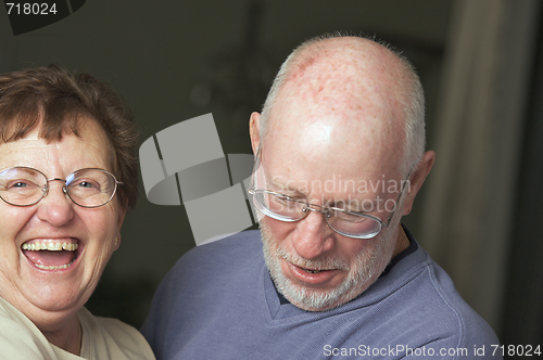 Image of Happy Senior Adult Couple