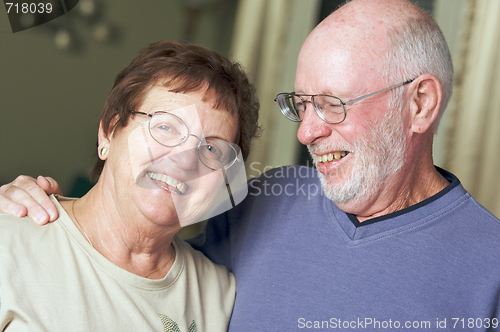 Image of Happy Senior Adult Couple