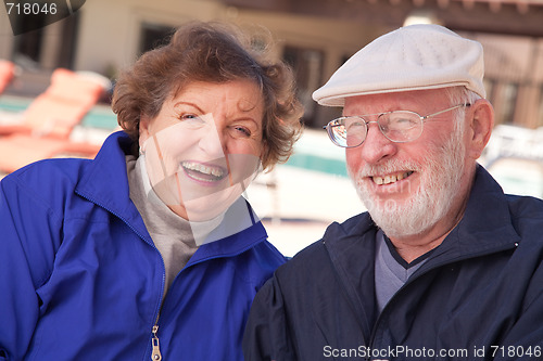 Image of Happy Senior Adult Couple