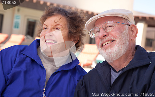 Image of Happy Senior Adult Couple