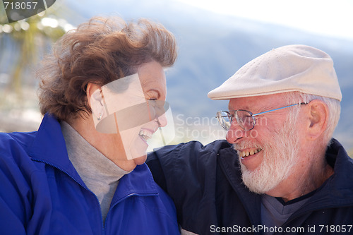 Image of Happy Senior Adult Couple