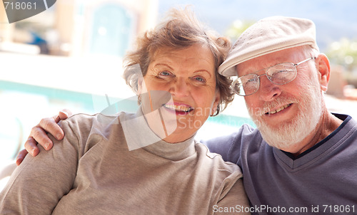 Image of Happy Senior Adult Couple