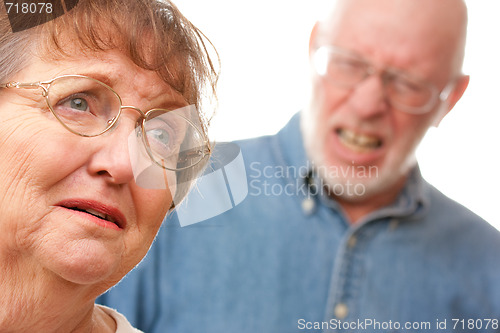 Image of Senior Couple in an Argument