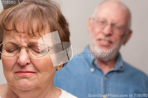 Image of Senior Couple in an Argument