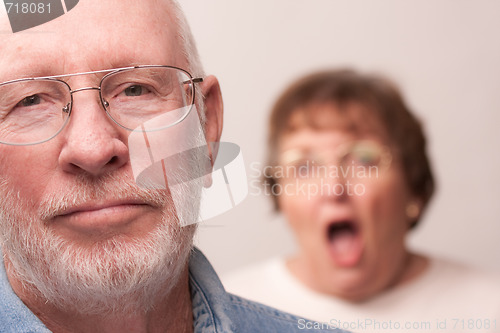 Image of Senior Couple in an Argument