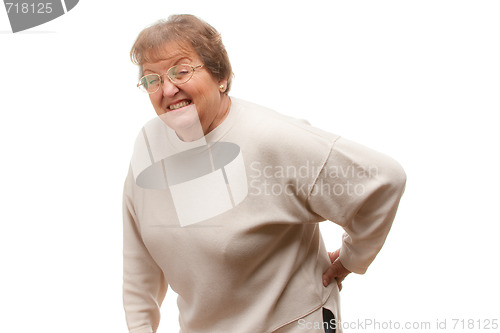 Image of Senior Woman with Backache