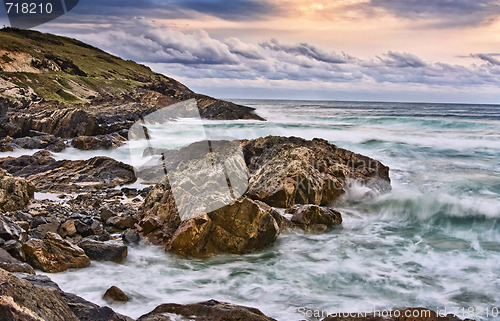 Image of rocky coastline