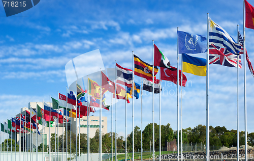 Image of flags of the world