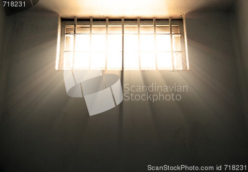 Image of freedom hope and despair jail window
