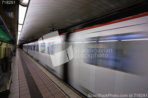 Image of Subway train