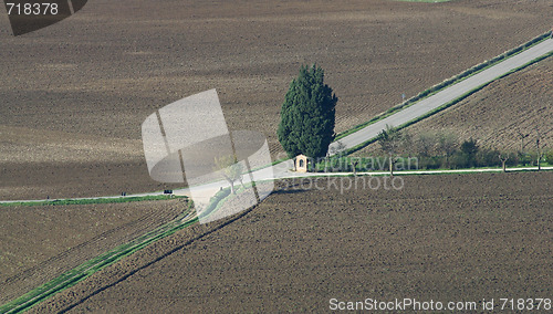 Image of Cross roads, rural chapel