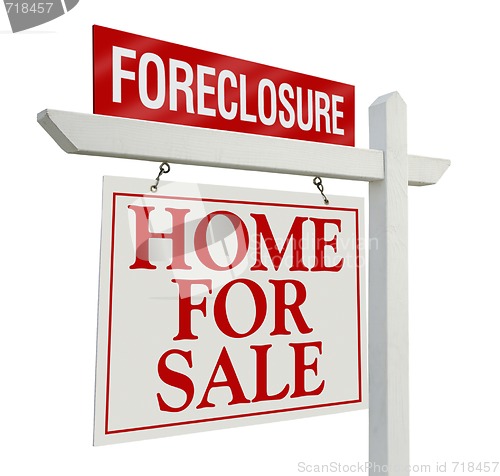 Image of Foreclosure Home For Sale Real Estate Sign