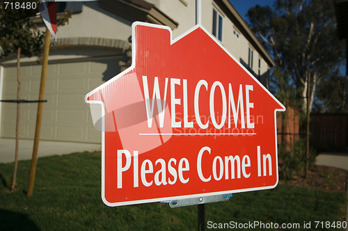 Image of Welcome, Please Come In Sign